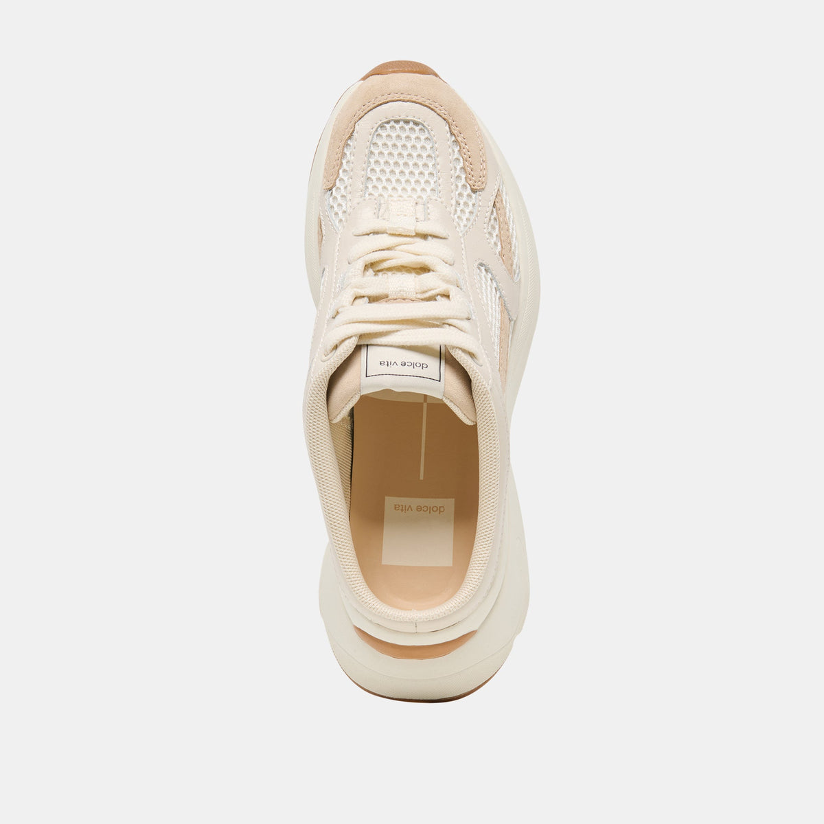 SWAYZY Ivory Multi Suede Platform Slip-on Sneakers | Dolce Vita