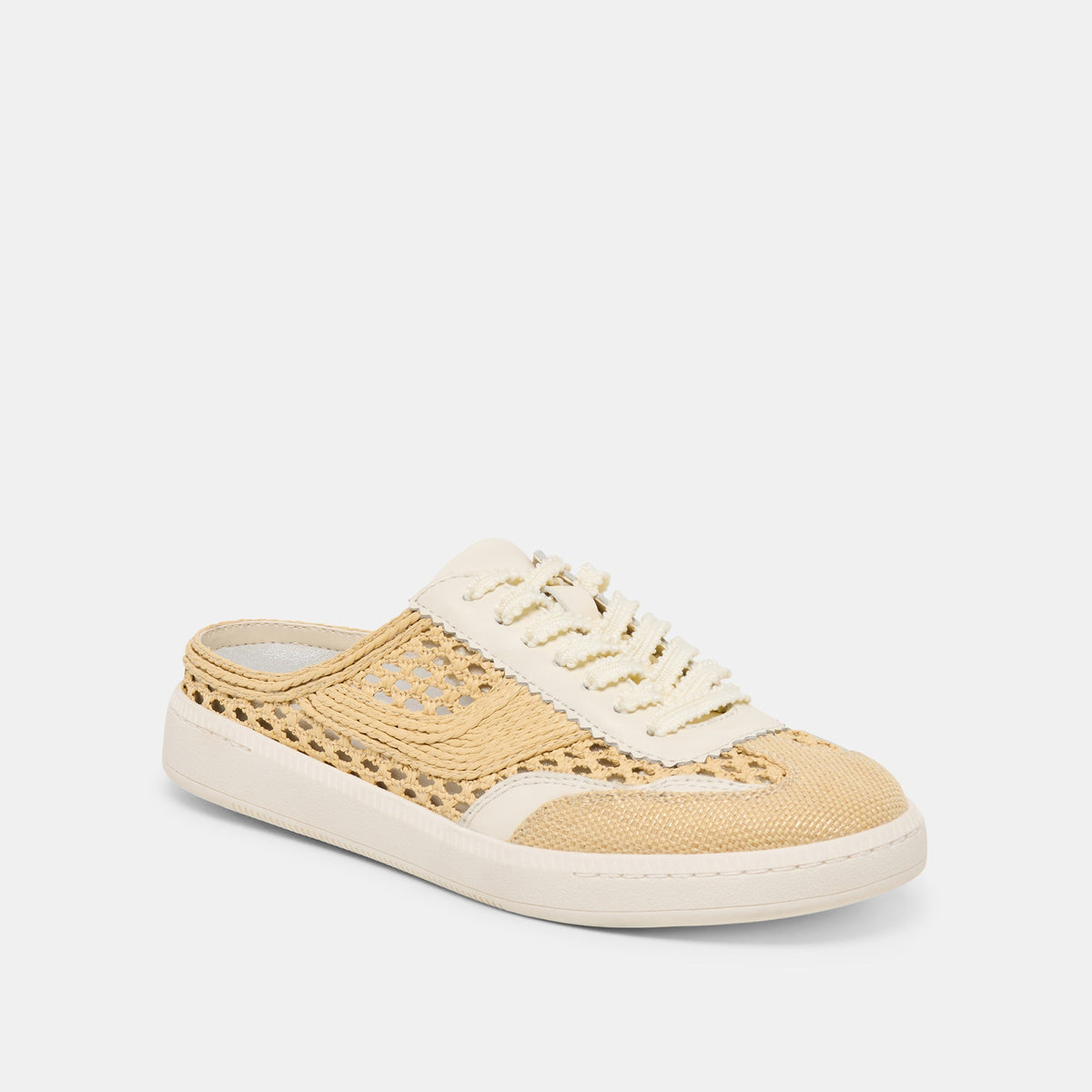 NOTICE SLIDE WOVEN SNEAKERS LT NATURAL WOVEN RAFFIA
 – Dolce Vita | Dolce Vita