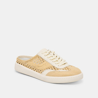 NOTICE SLIDE WOVEN SNEAKERS LT NATURAL WOVEN RAFFIA
 – Dolce Vita | Dolce Vita