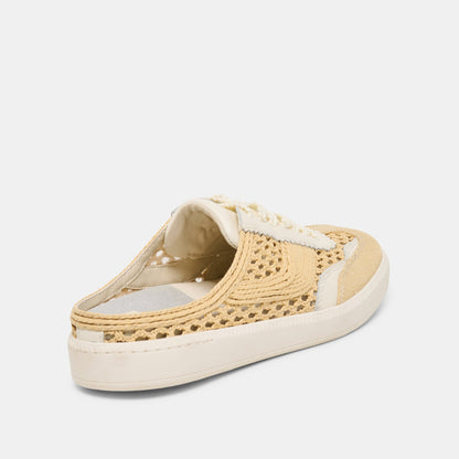 NOTICE SLIDE WOVEN SNEAKERS LT NATURAL WOVEN RAFFIA
 – Dolce Vita | Dolce Vita