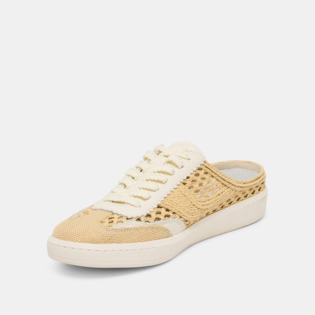 NOTICE SLIDE WOVEN SNEAKERS LT NATURAL WOVEN RAFFIA
 – Dolce Vita | Dolce Vita