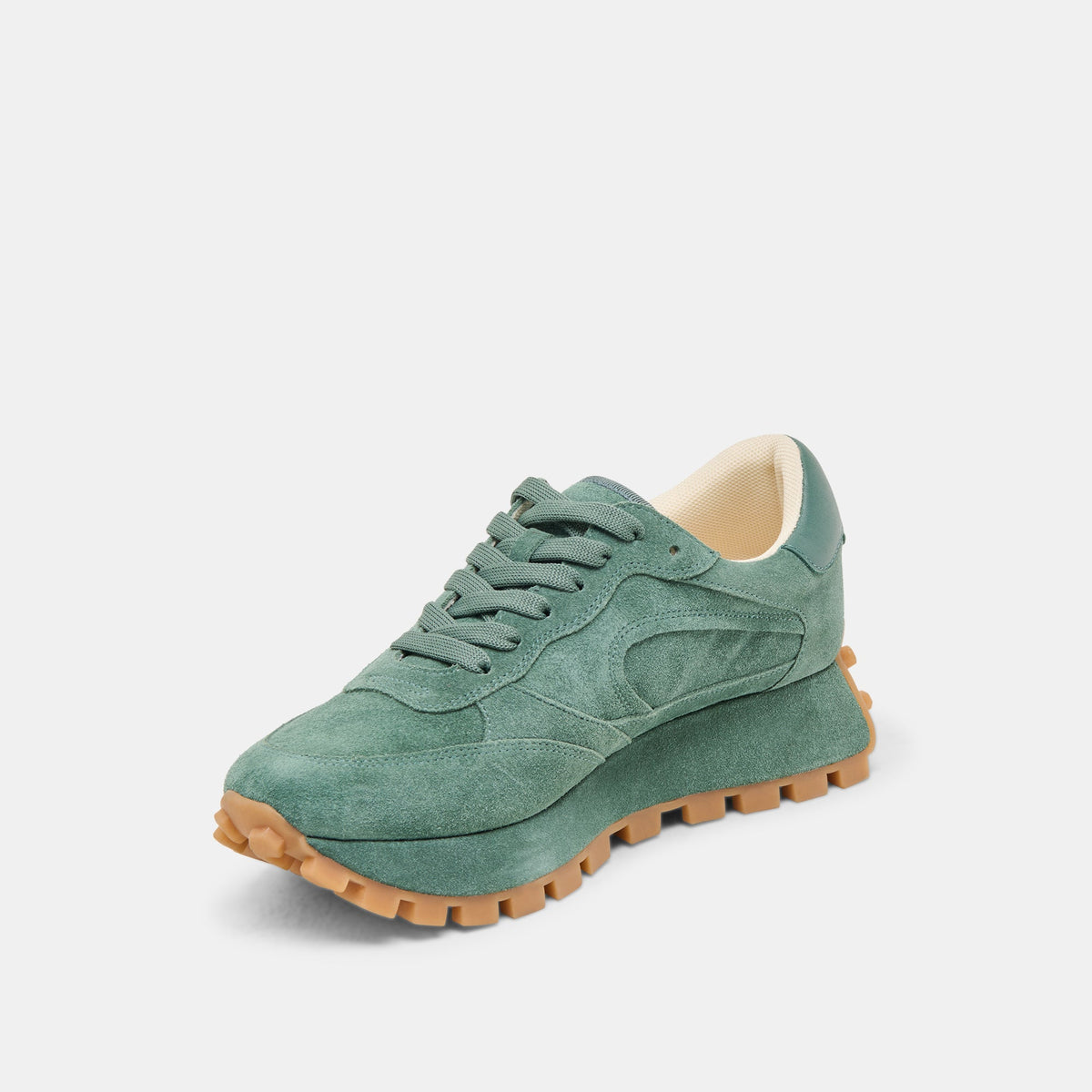 Tricia Dk Green Suede Sneakers | Dolce Vita
