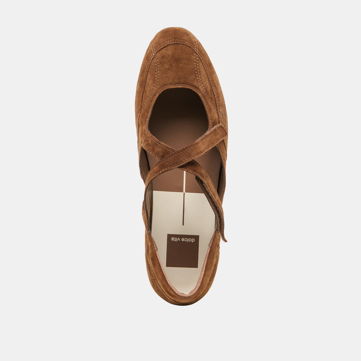 YONO Cocoa Suede Ballet Sneaker Flats | Dolce Vita