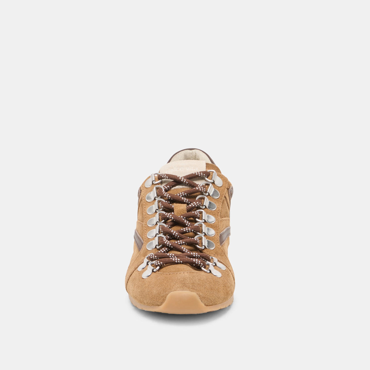 DEACON Lt Brown Suede Lace-Up Sneakers | Dolce Vita