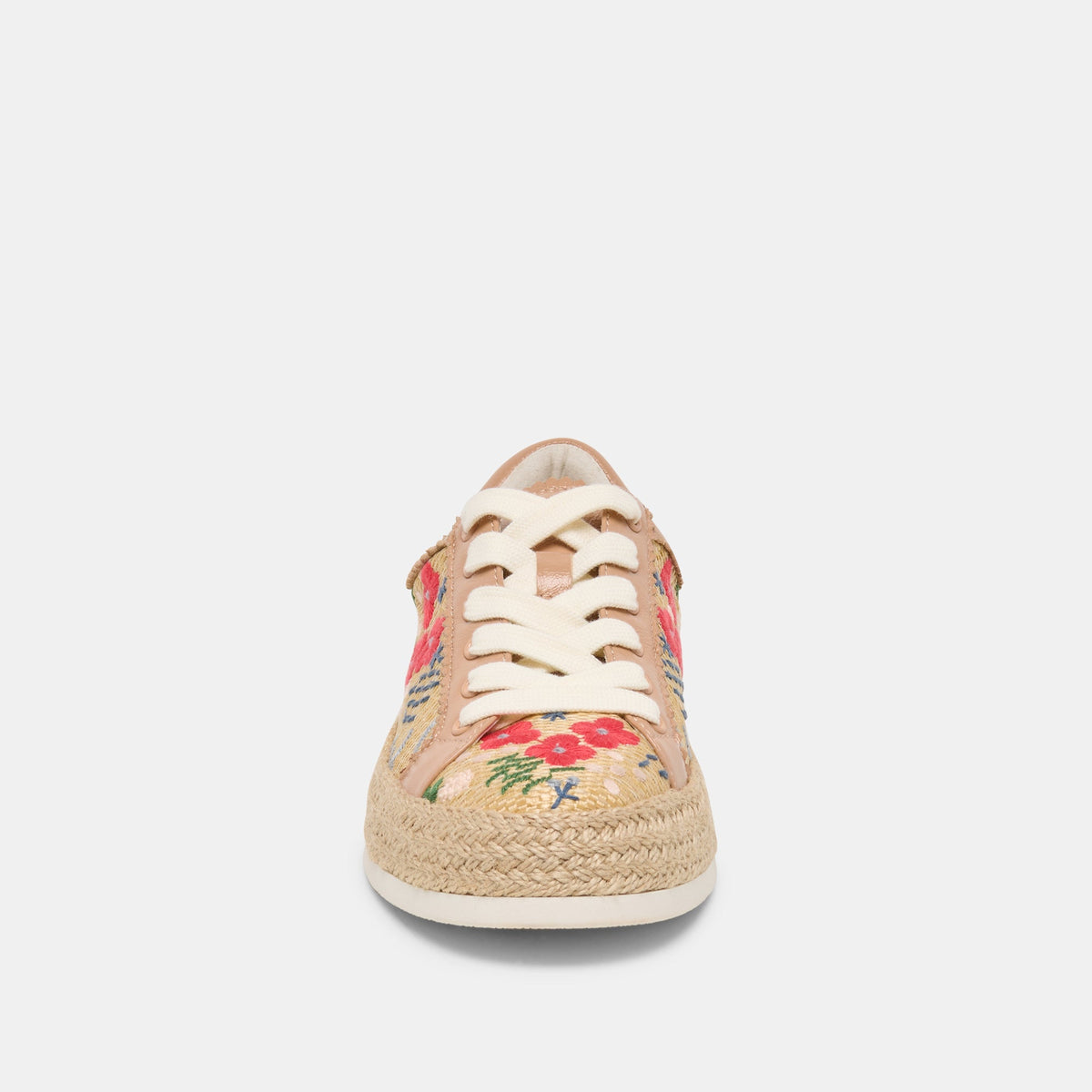 Azalia Sand Floral Raffia Heels | Dolce Vita