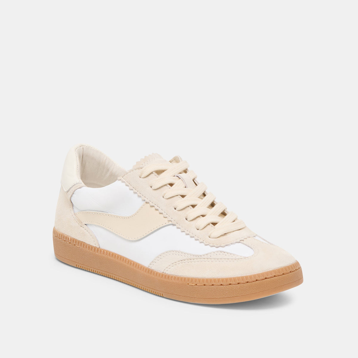 Notice White Dune Nylon Sneakers | Dolce Vita