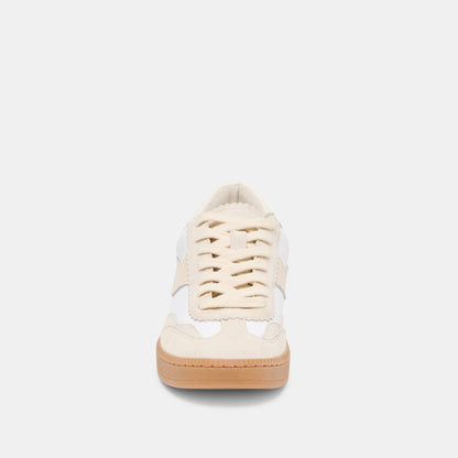 Notice White Dune Nylon Sneakers | Dolce Vita