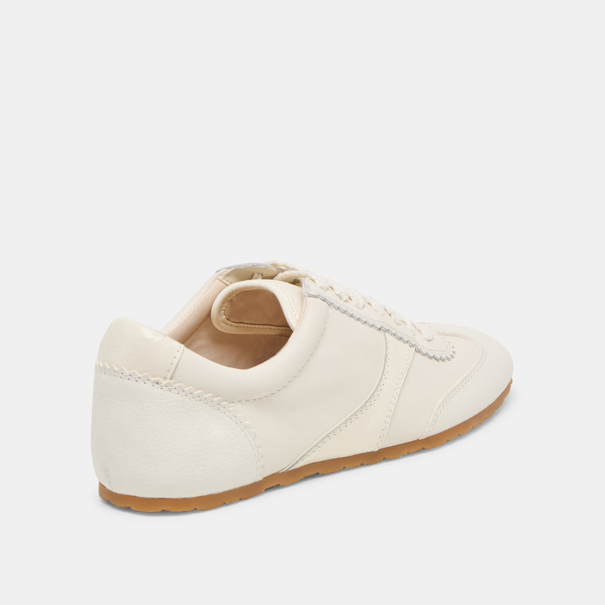 Dorie White Leather Sneakers | Dolce Vita