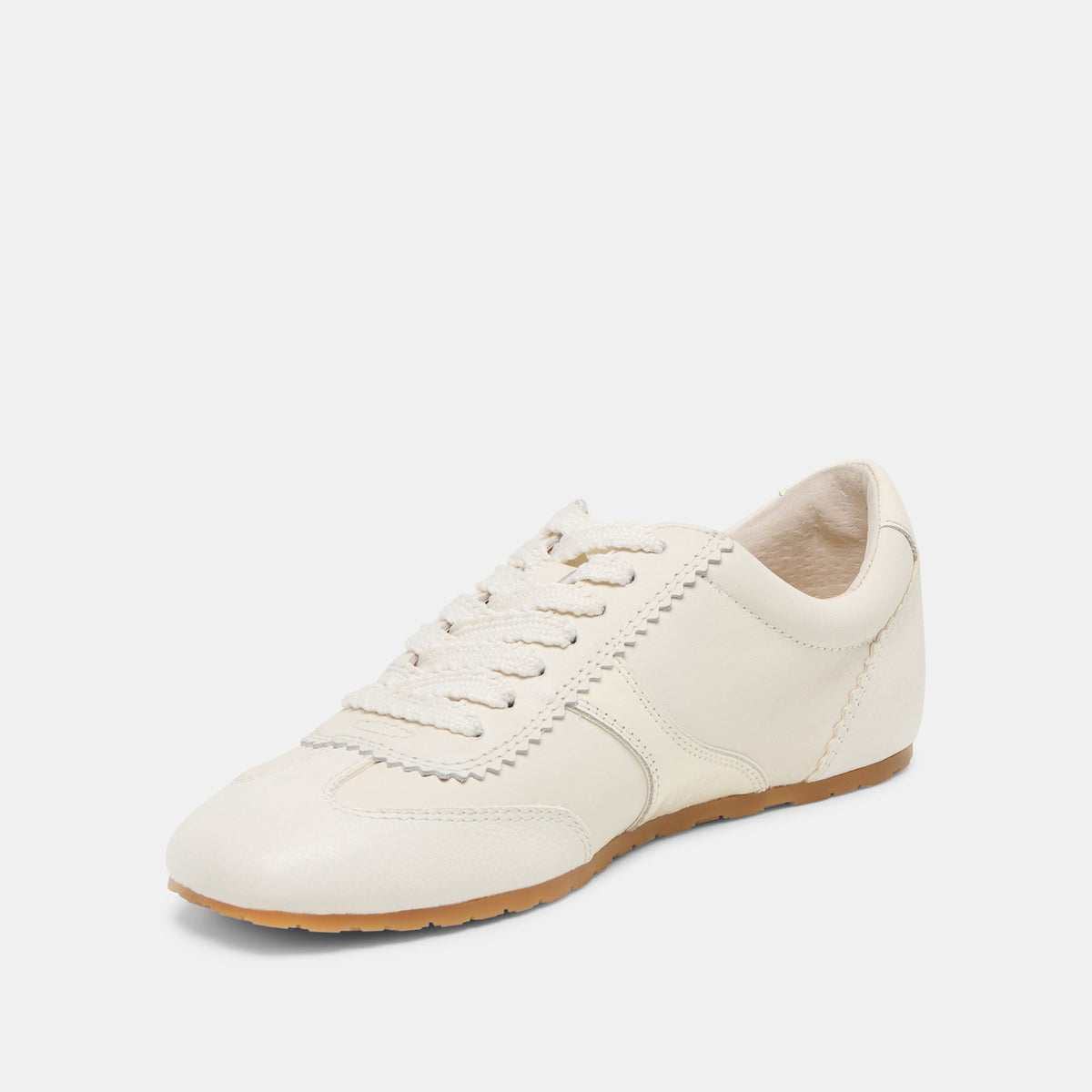 Dorie White Leather Sneakers | Dolce Vita