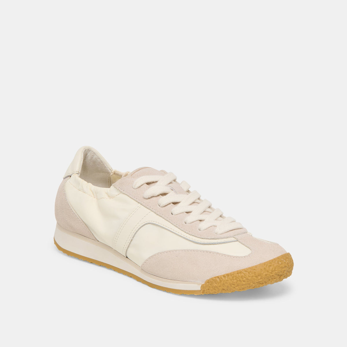 Sariya White Nylon Sneakers | Dolce Vita