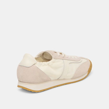 Sariya White Nylon Sneakers | Dolce Vita