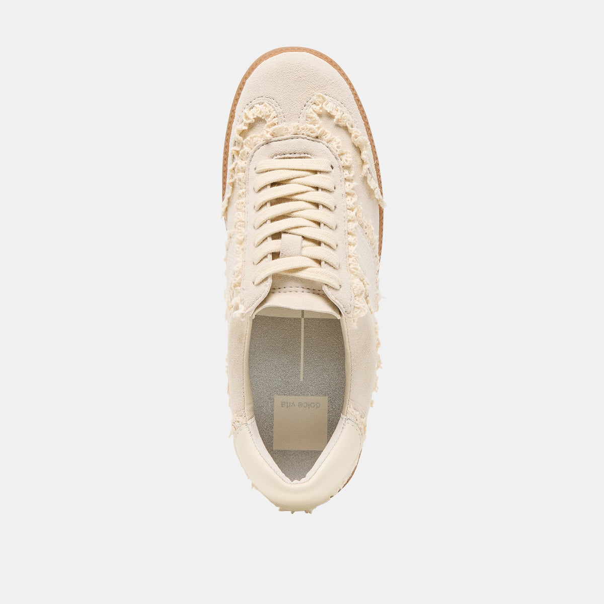 Notice Lace Ivory Suede Sneakers | Dolce Vita