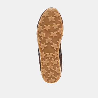 Viper Dk Brown Suede Sneakers | Dolce Vita