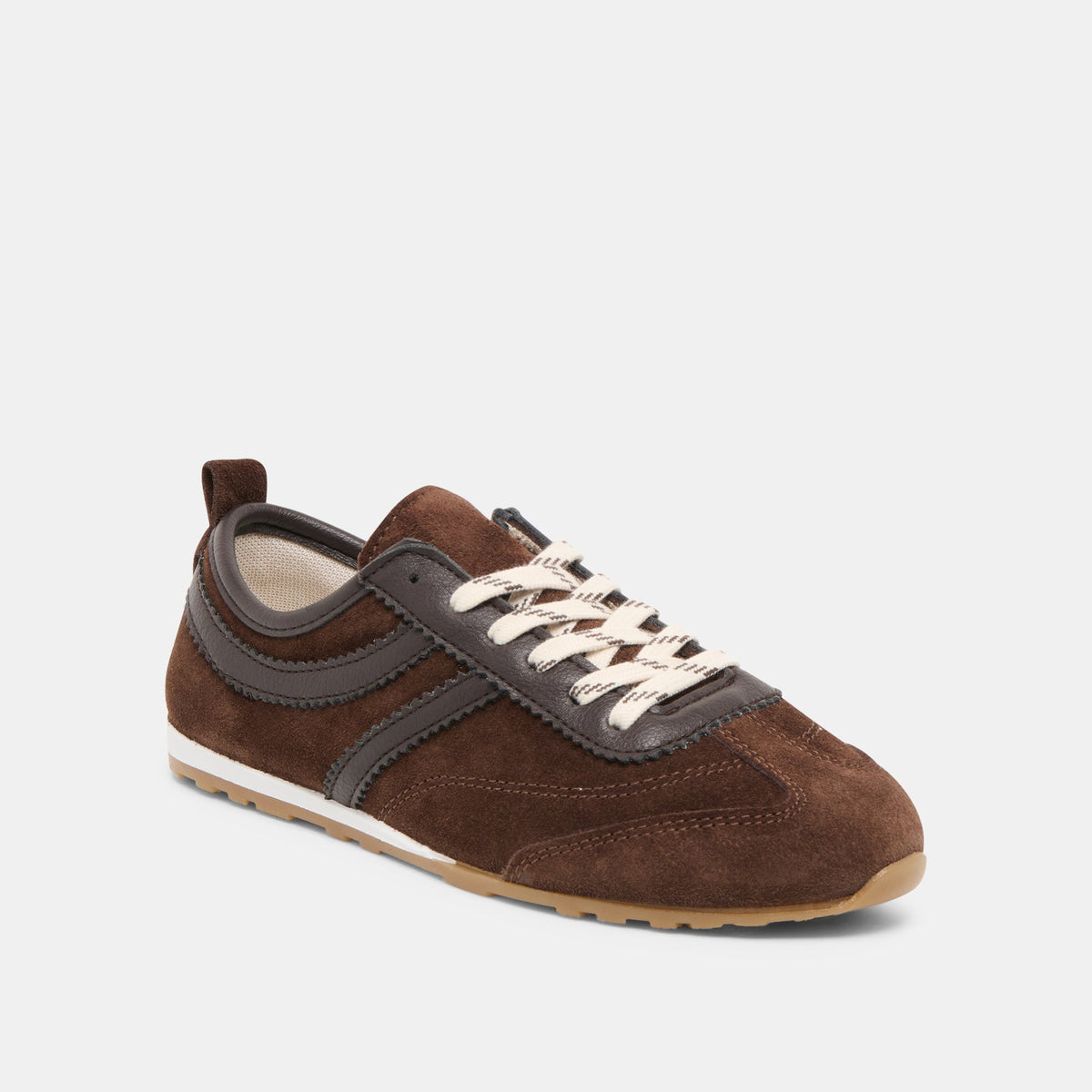 Viper Dk Brown Suede Sneakers | Dolce Vita