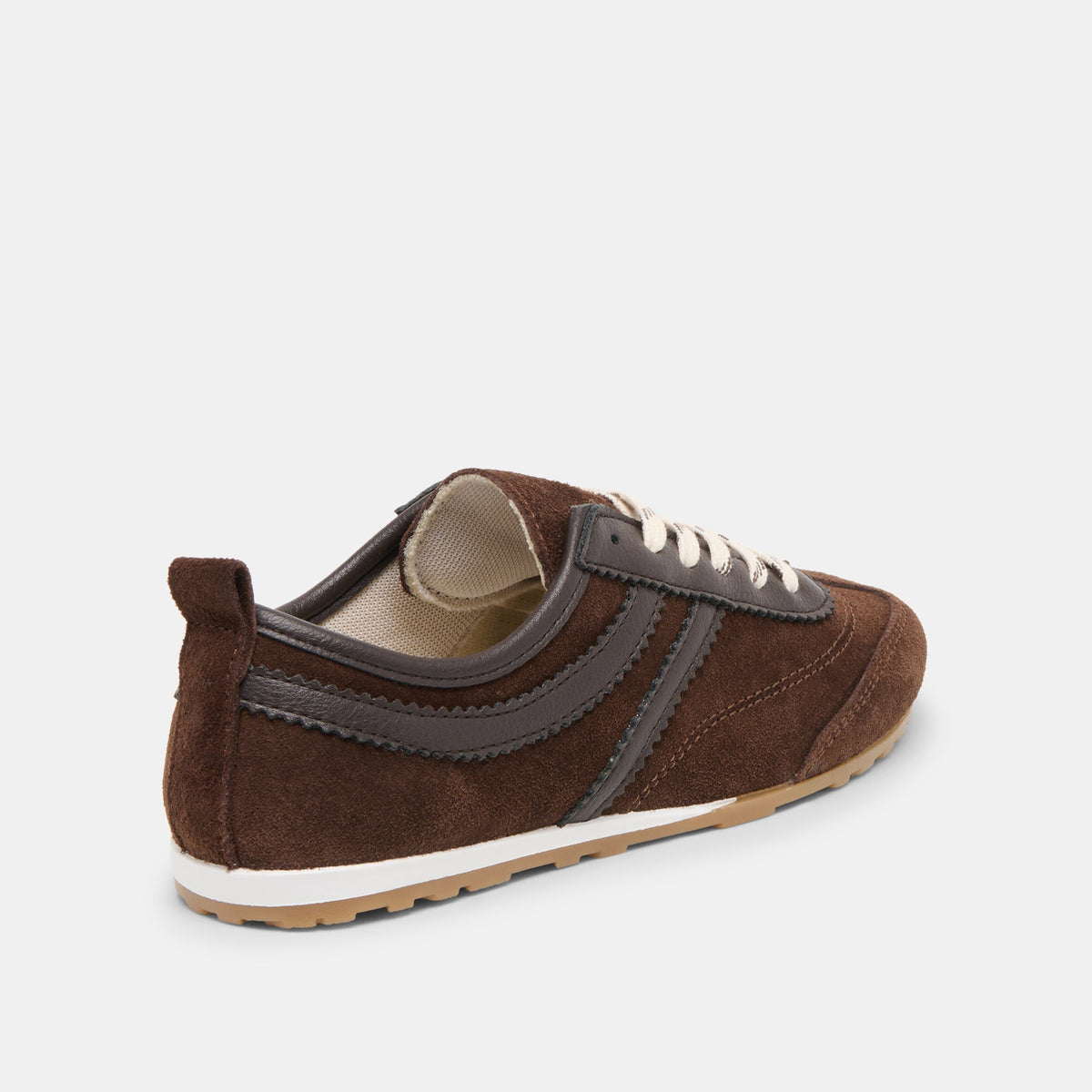 Viper Dk Brown Suede Sneakers | Dolce Vita