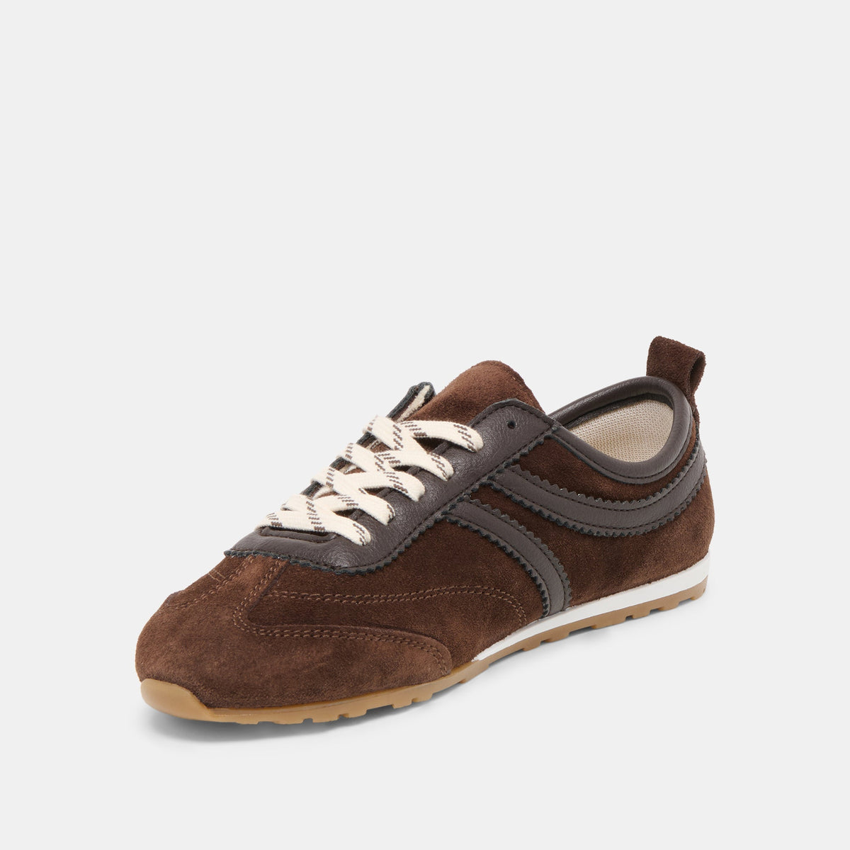 Viper Dk Brown Suede Sneakers | Dolce Vita