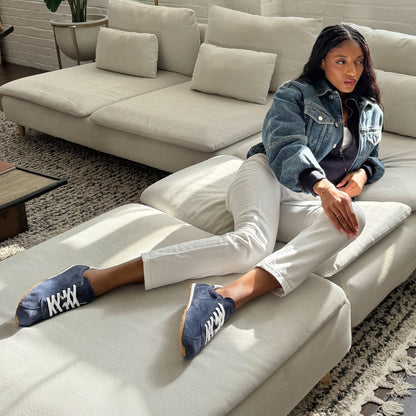 Serina Navy Suede Sneakers | Dolce Vita