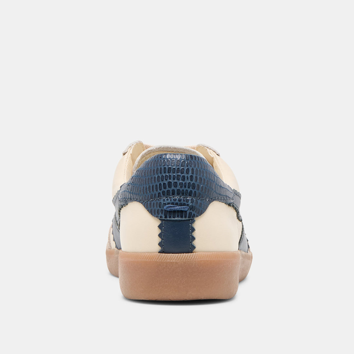 Merit White Navy Leather Sneakers | Dolce Vita