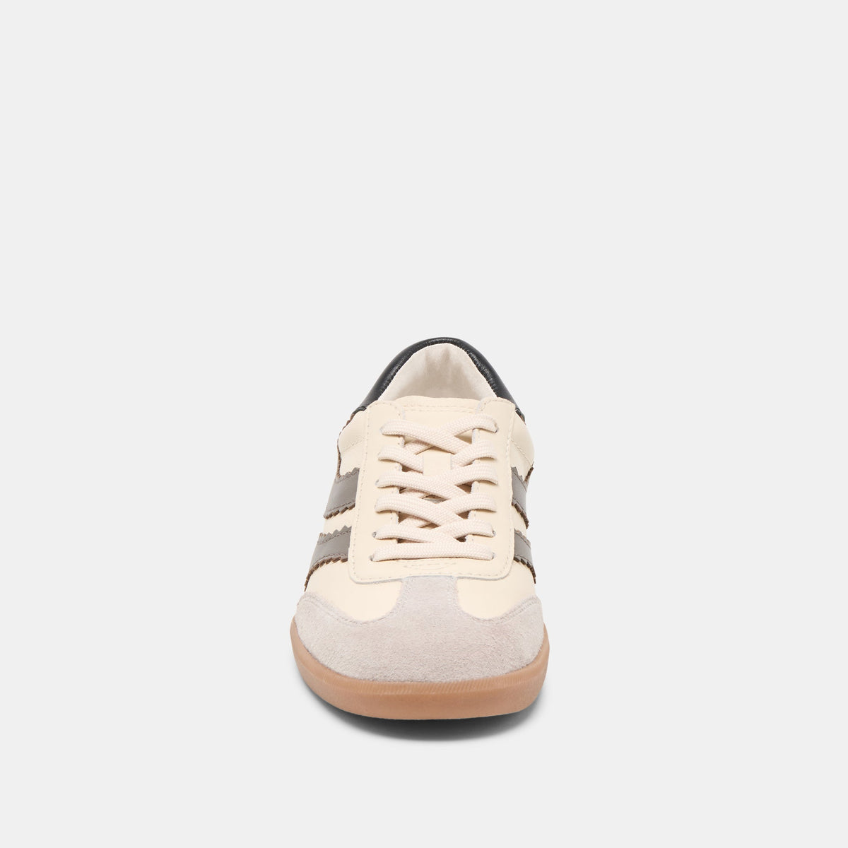 Merit White Grey Leather Sneakers | Dolce Vita