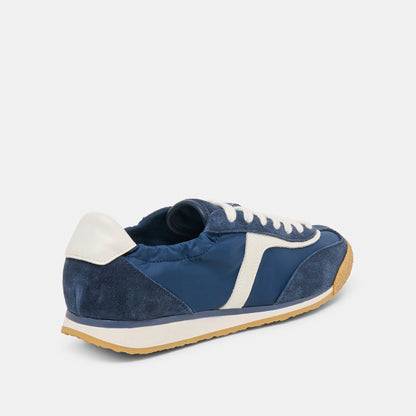 Sariya Navy Nylon Sneakers | Dolce Vita