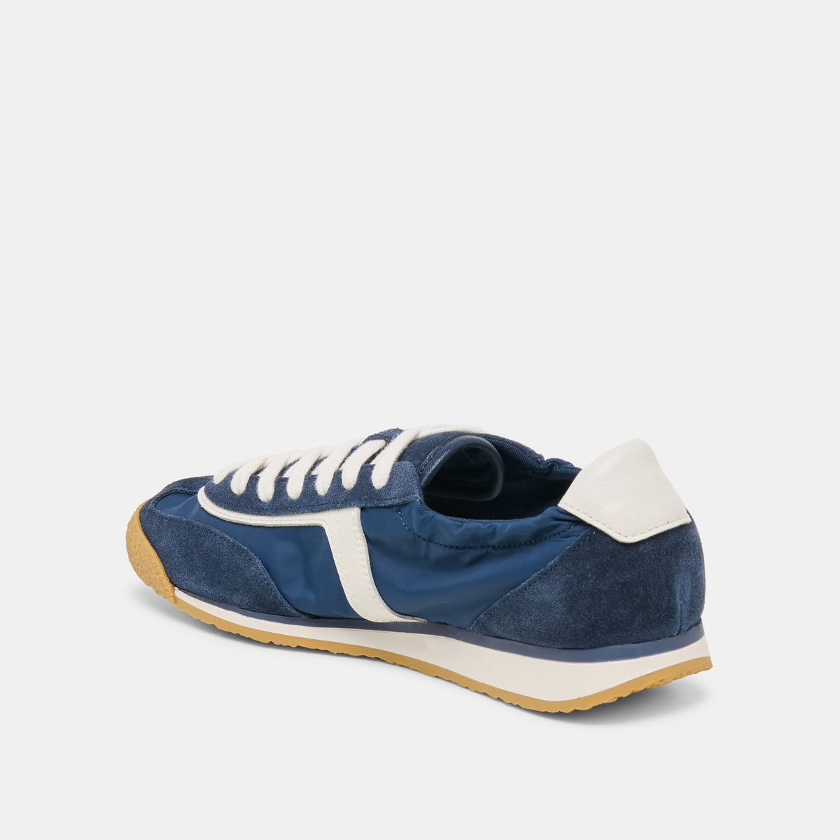 Sariya Navy Nylon Sneakers | Dolce Vita