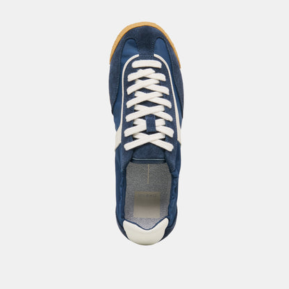 Sariya Navy Nylon Sneakers | Dolce Vita