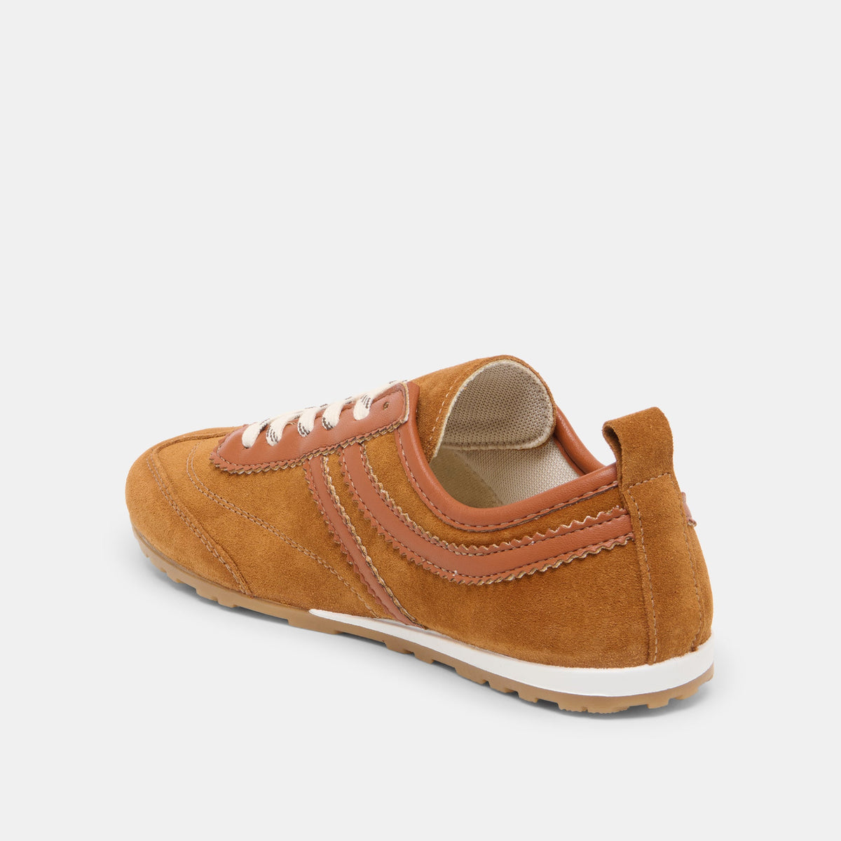 Viper Cognac Suede Sneakers | Dolce Vita