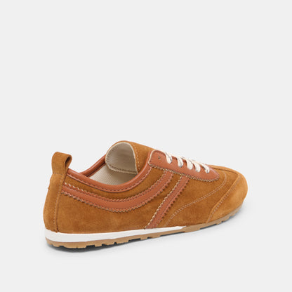Viper Cognac Suede Sneakers | Dolce Vita