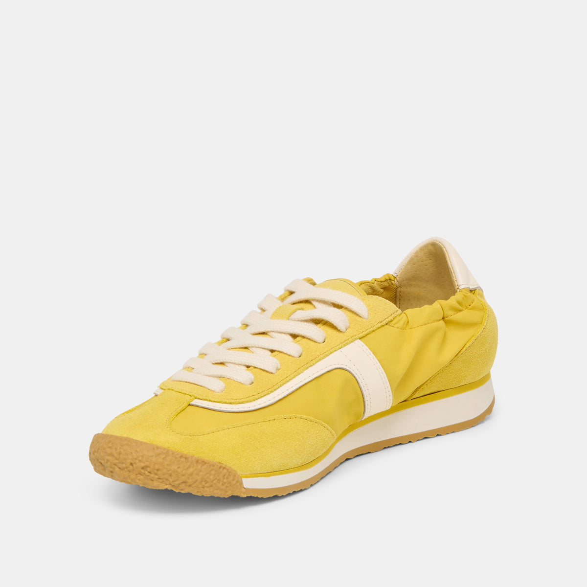 Sariya Yellow Nylon Sneakers | Dolce Vita