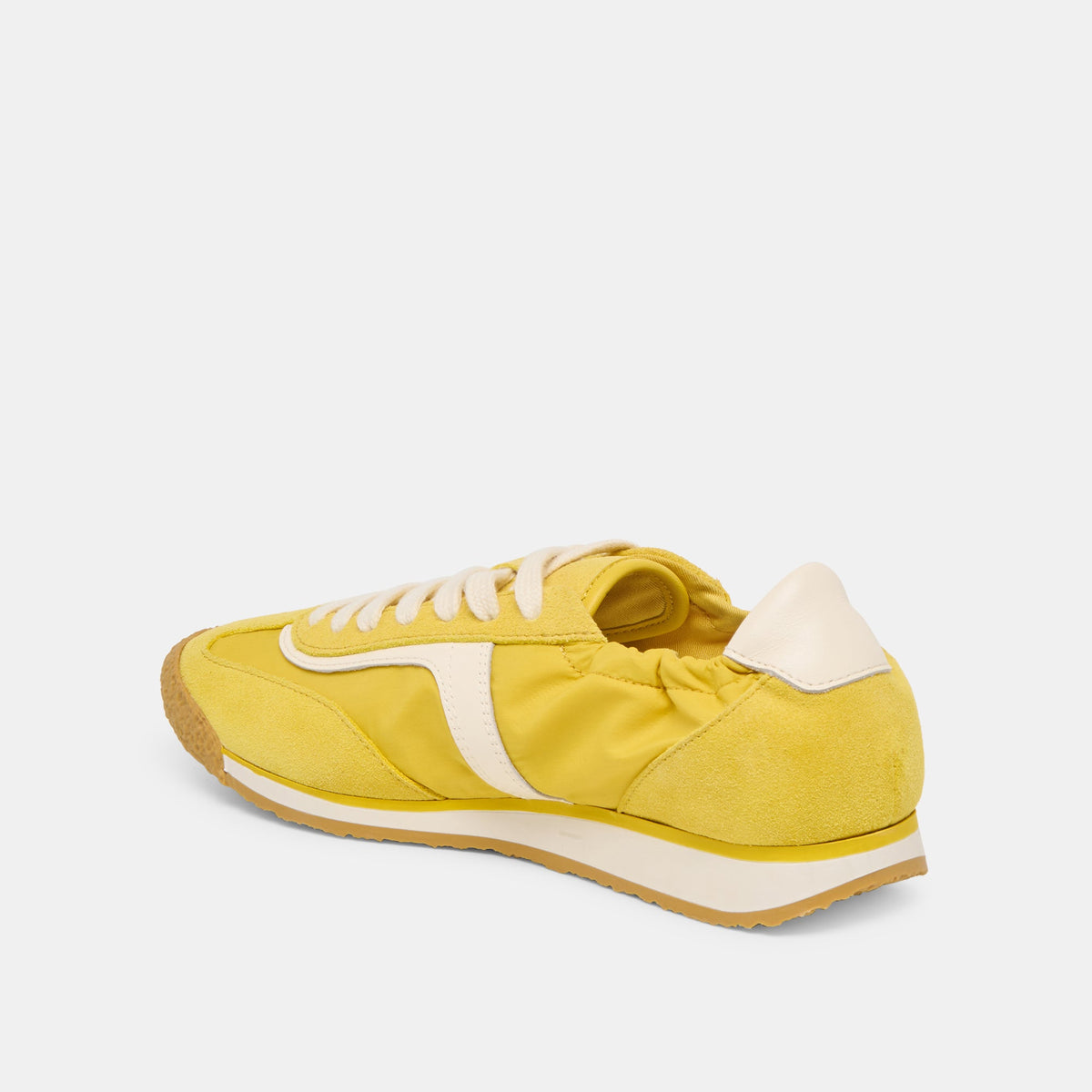 Sariya Yellow Nylon Sneakers | Dolce Vita