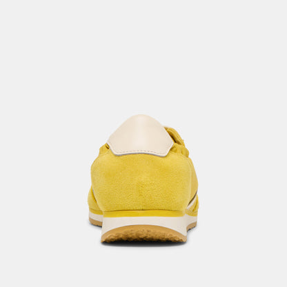 Sariya Yellow Nylon Sneakers | Dolce Vita