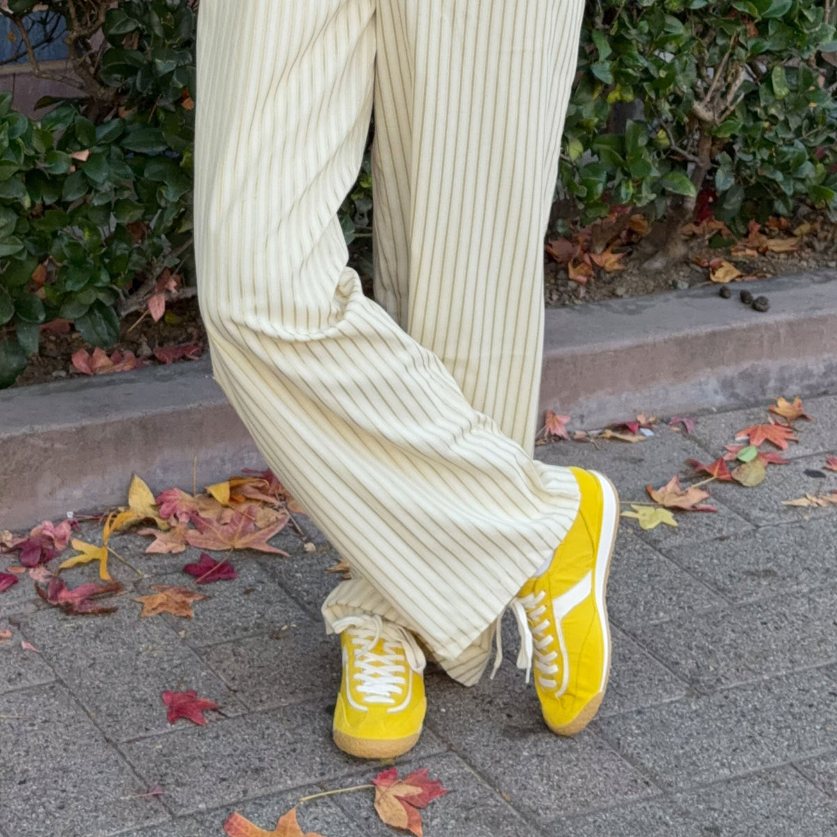 Sariya Yellow Nylon Sneakers | Dolce Vita