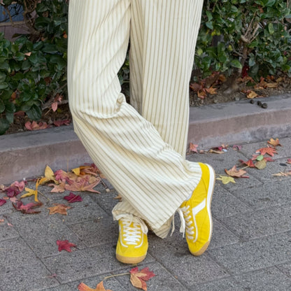 Sariya Yellow Nylon Sneakers | Dolce Vita