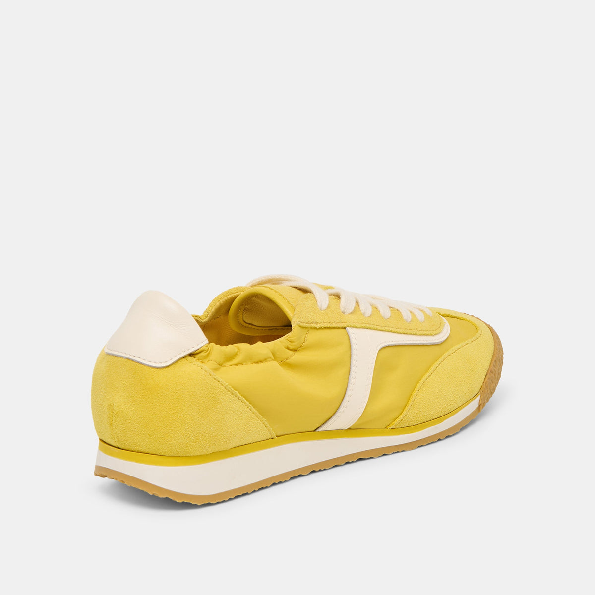 Sariya Yellow Nylon Sneakers | Dolce Vita