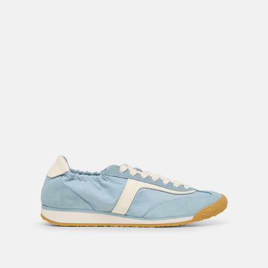 Sariya Lt Blue Nylon Sneakers | Dolce Vita
