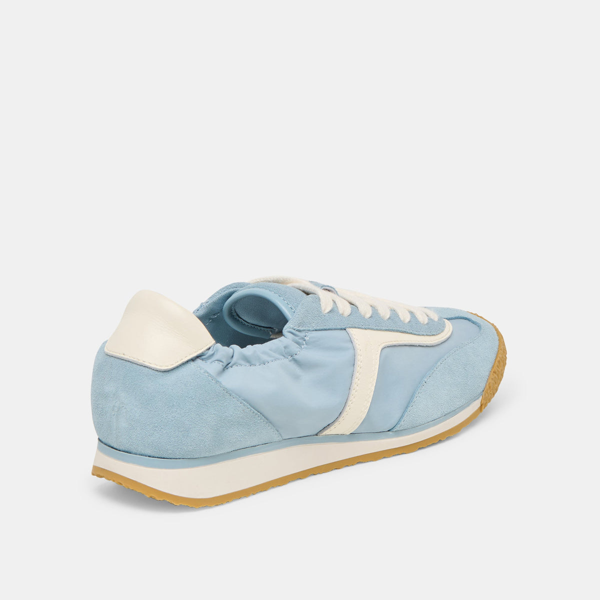 Sariya Lt Blue Nylon Sneakers | Dolce Vita