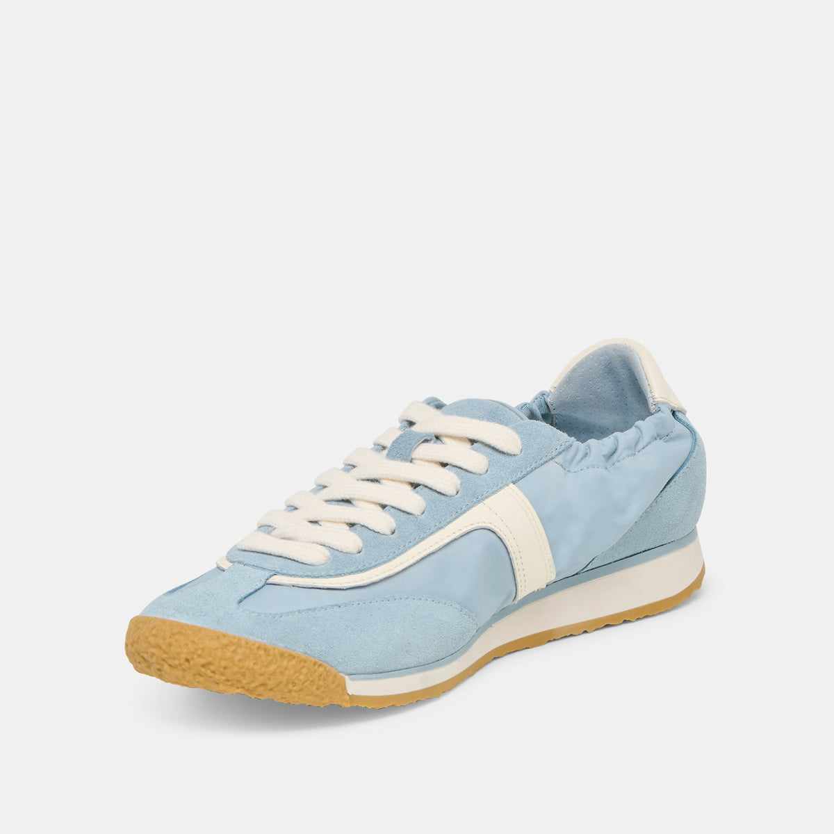 Sariya Lt Blue Nylon Sneakers | Dolce Vita