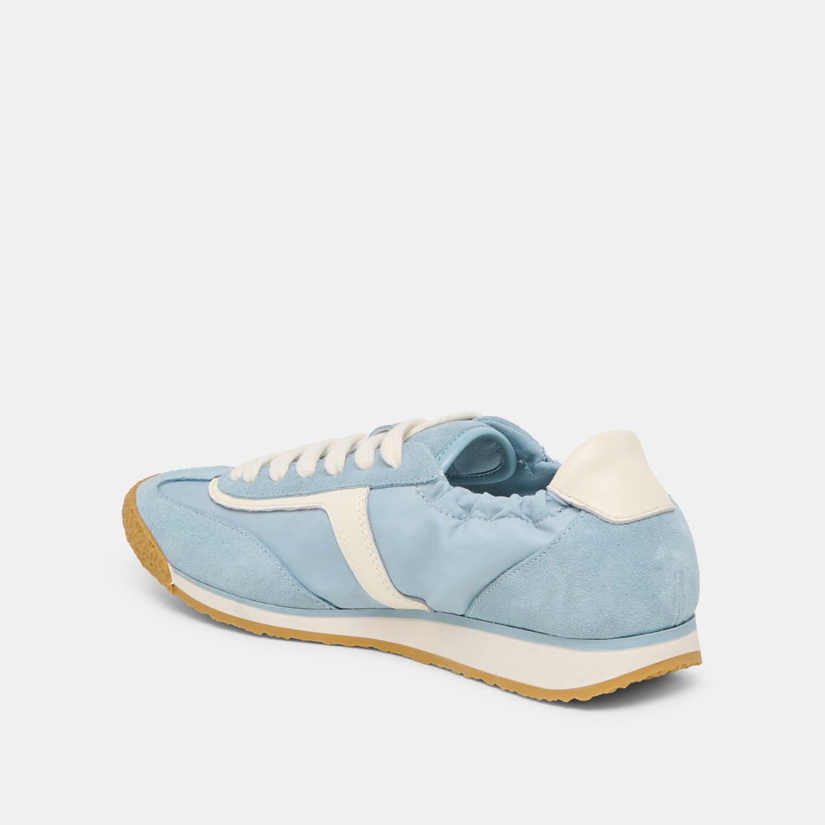 Sariya Lt Blue Nylon Sneakers | Dolce Vita