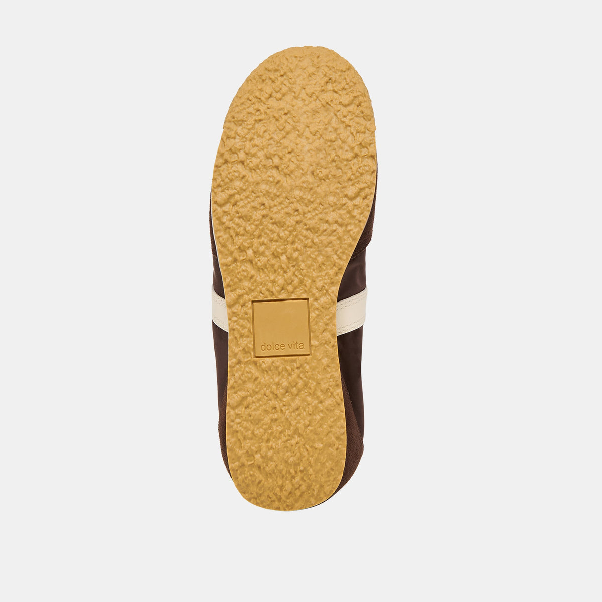 Sariya Dk Brown Nylon Sneakers | Dolce Vita