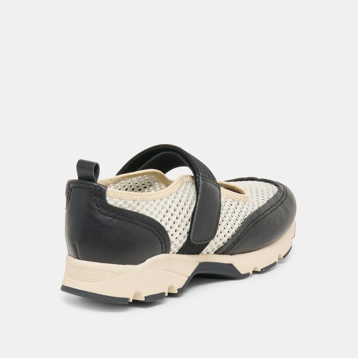 Seline White Black Mesh Sneakers | Dolce Vita