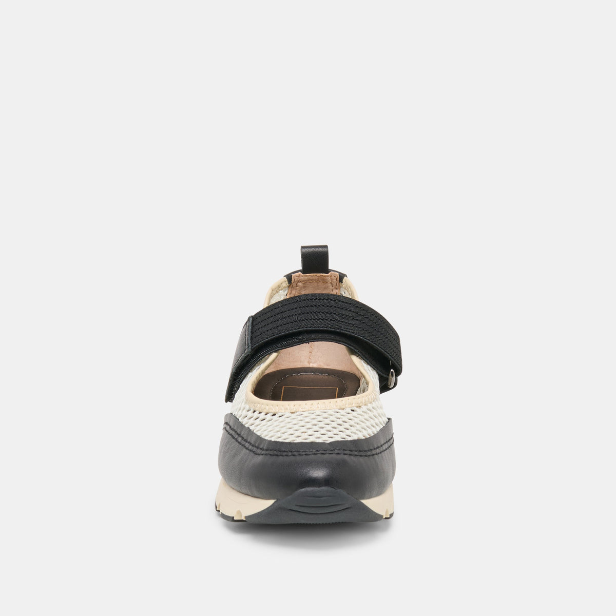Seline White Black Mesh Sneakers | Dolce Vita