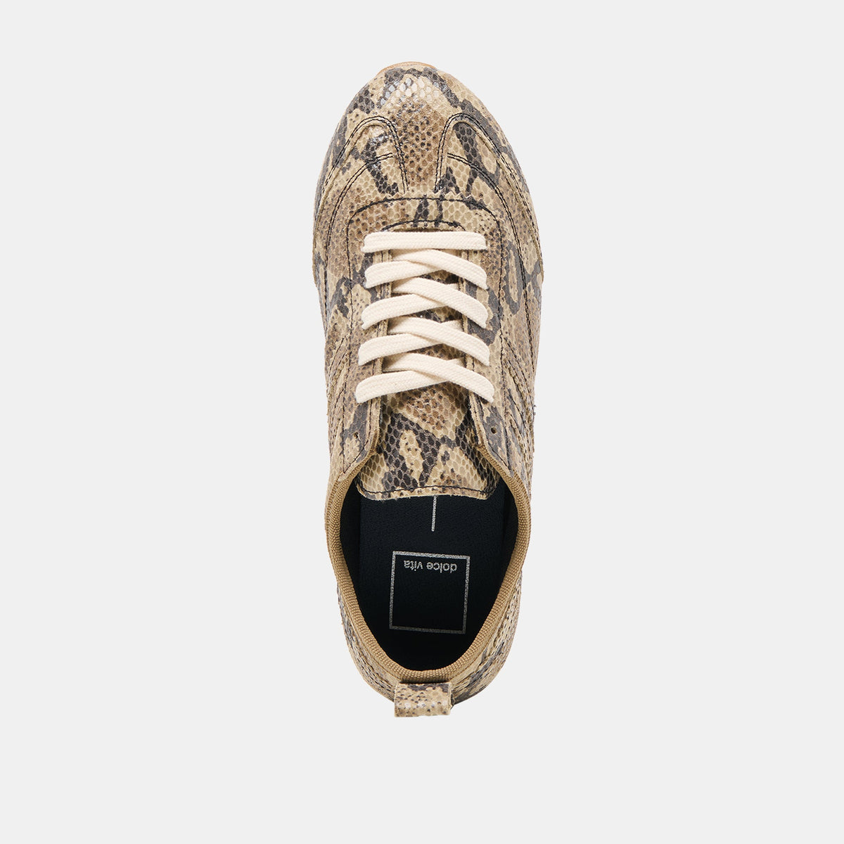 Viper Snake Print Embossed Leather Sneakers | Dolce Vita