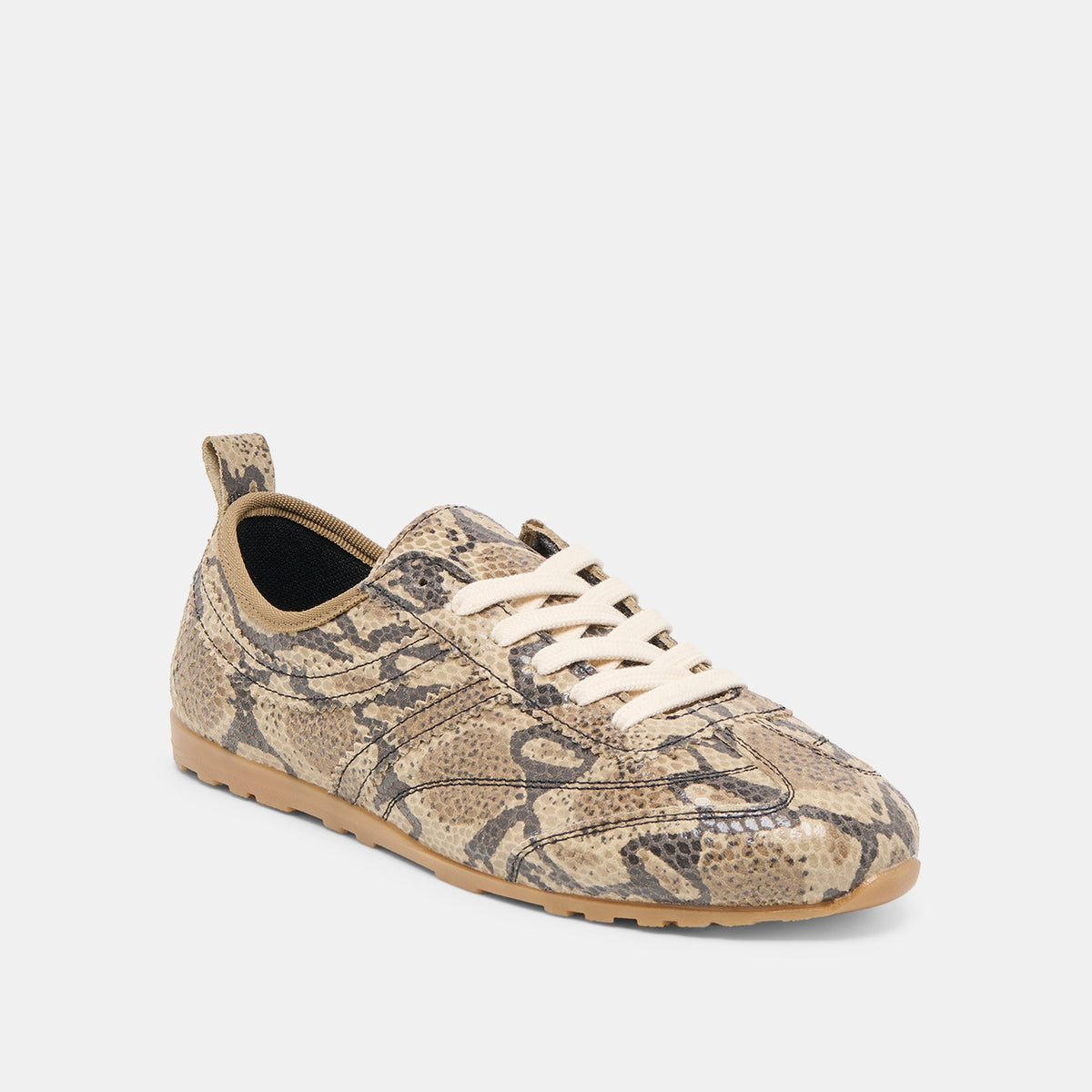 Viper Snake Print Embossed Leather Sneakers | Dolce Vita