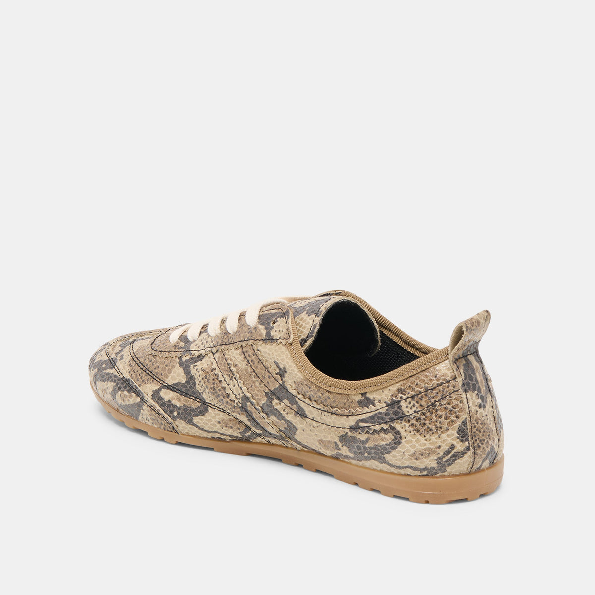 Viper Snake Print Embossed Leather Sneakers | Dolce Vita
