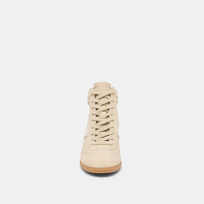 Issac Oatmeal Suede Sneakers | Dolce Vita