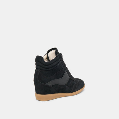 Issac Onyx Suede Sneakers | Dolce Vita