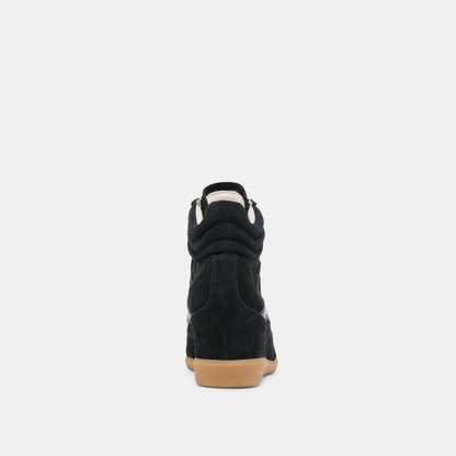 Issac Onyx Suede Sneakers | Dolce Vita