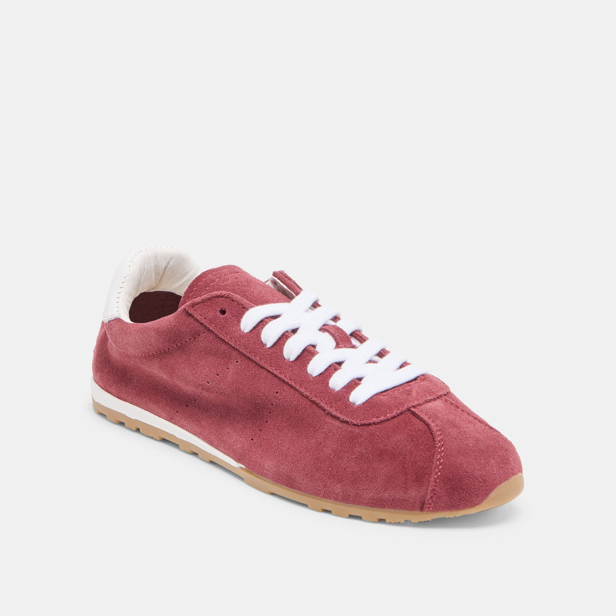 Serina Burgundy Suede Sneakers | Dolce Vita