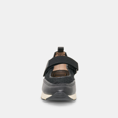 Seline Black Mesh Sneakers | Dolce Vita