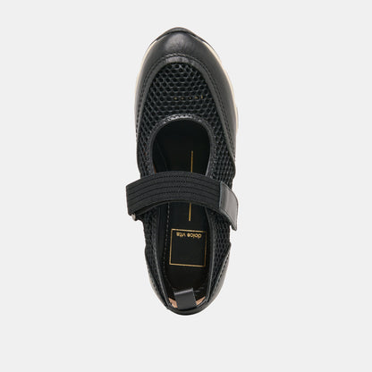 Seline Black Mesh Sneakers | Dolce Vita